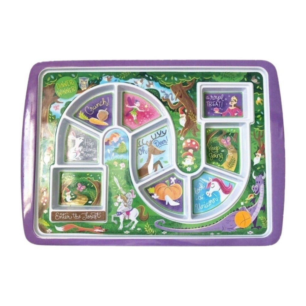 Genuine Fred Winner, Enchanted Forest Kid's Dinner Tray